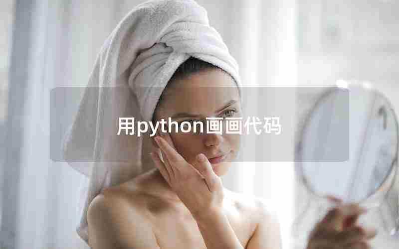 用python画画代码