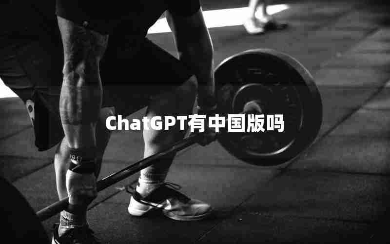 ChatGPT有中国版吗