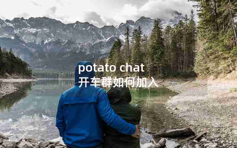 potato chat 开车群如何加入