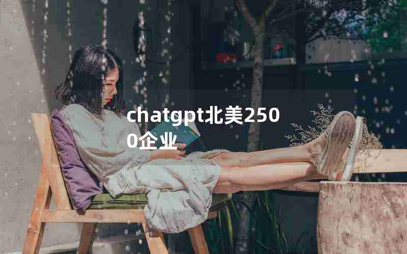 chatgpt北美2500企业