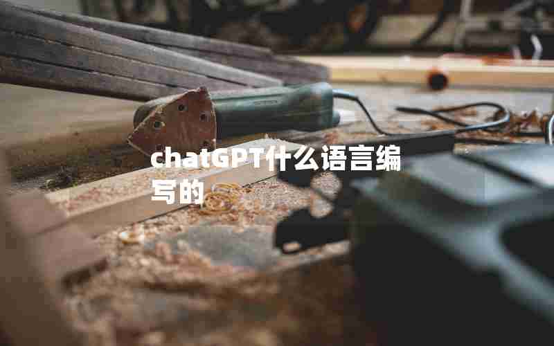 chatGPT什么语言编写的