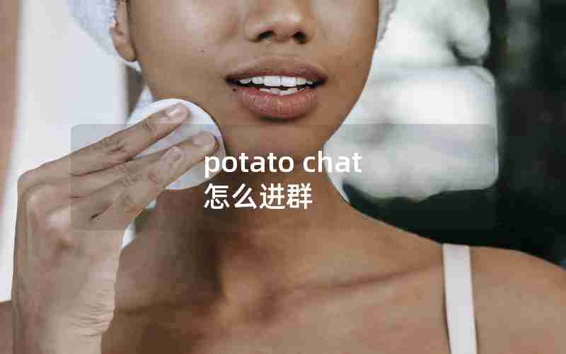 potato chat 怎么进群