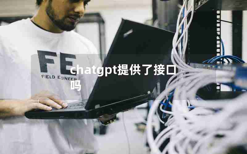 chatgpt提供了接口吗