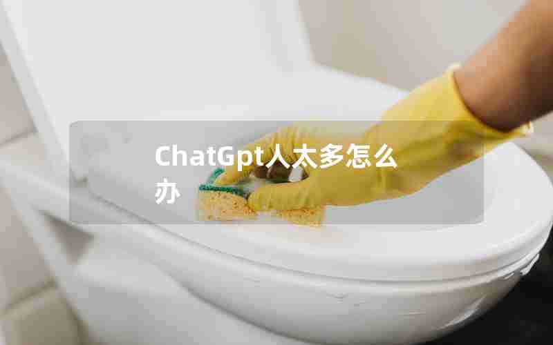 ChatGpt人太多怎么办