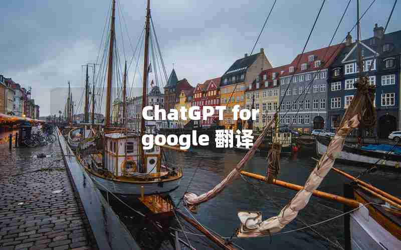 ChatGPT for google 翻译