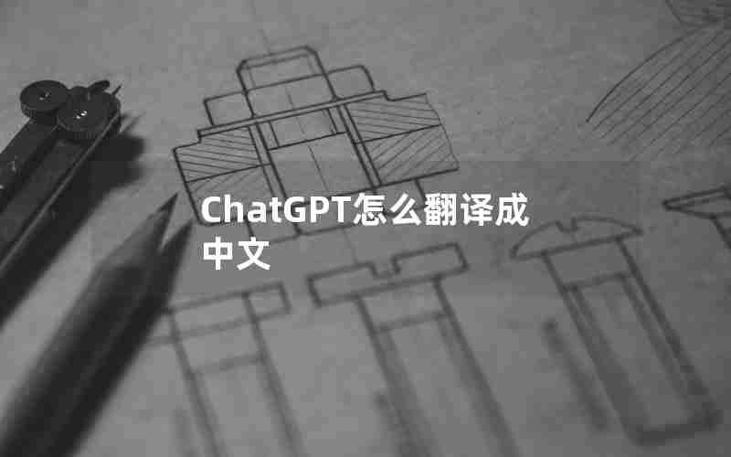 ChatGPT怎么翻译成中文