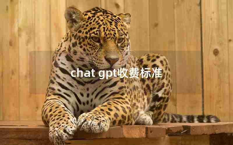 chat gpt收费标准