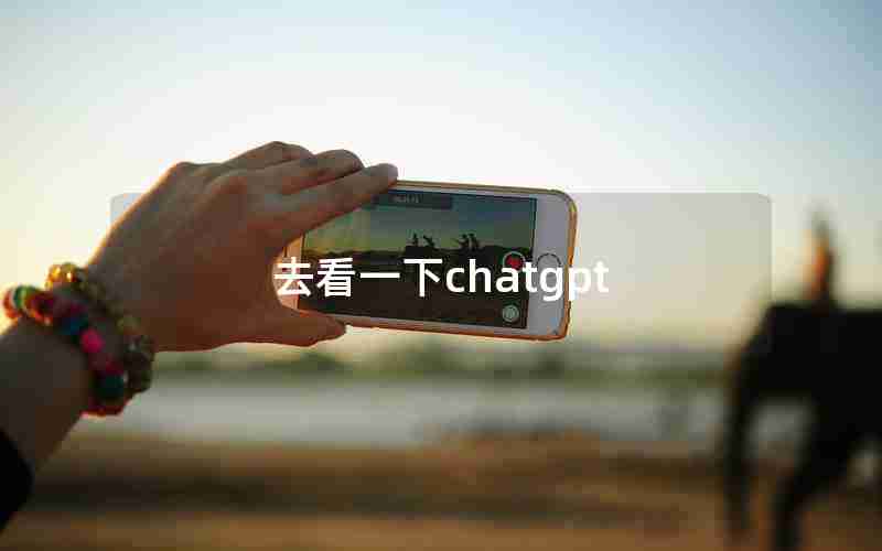 去看一下chatgpt