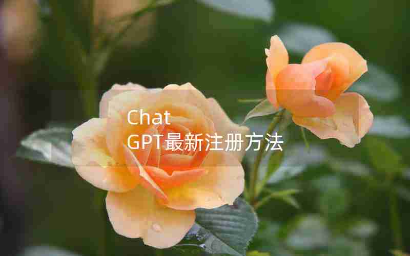 Chat GPT最新注册方法