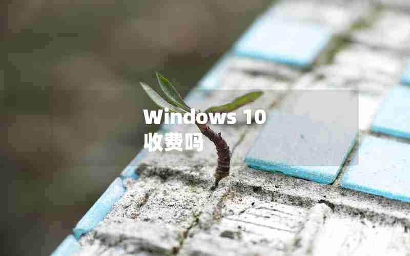 Windows 10 收费吗