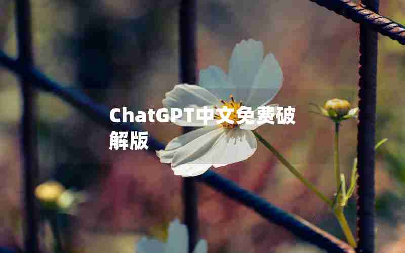 ChatGPT中文免费破解版