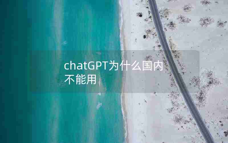 chatGPT为什么国内不能用