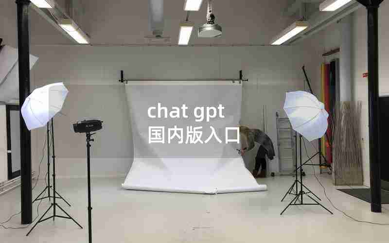 chat gpt 国内版入口