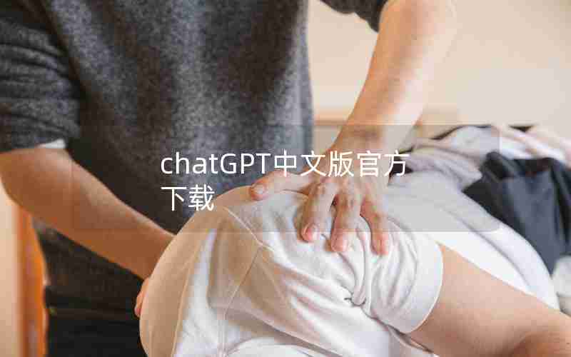 chatGPT中文版官方下载