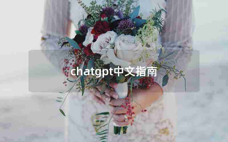 chatgpt中文指南