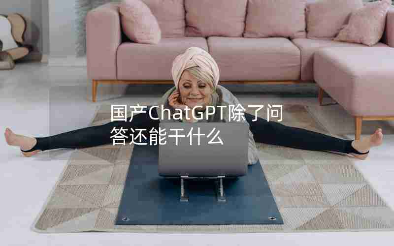 国产ChatGPT除了问答还能干什么