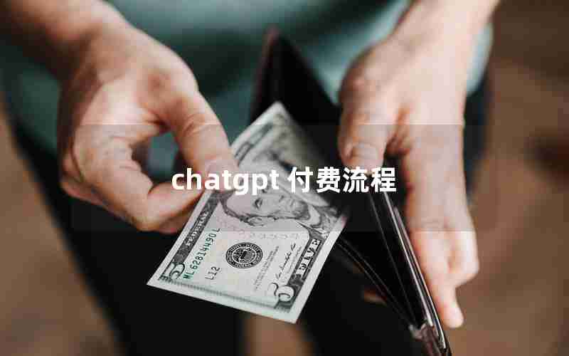 chatgpt 付费流程