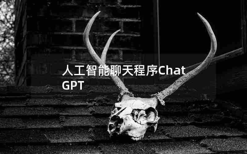 人工智能聊天程序ChatGPT