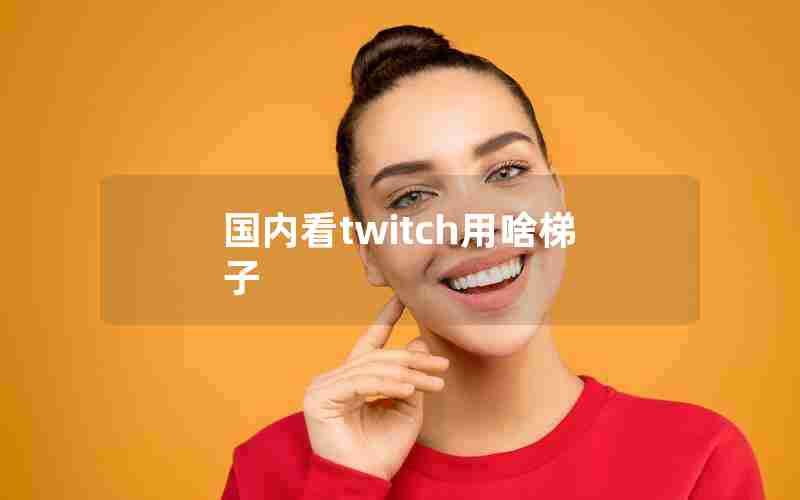 国内看twitch用啥梯子