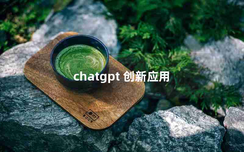 chatgpt 创新应用(chat ai与chat gpt一样吗)