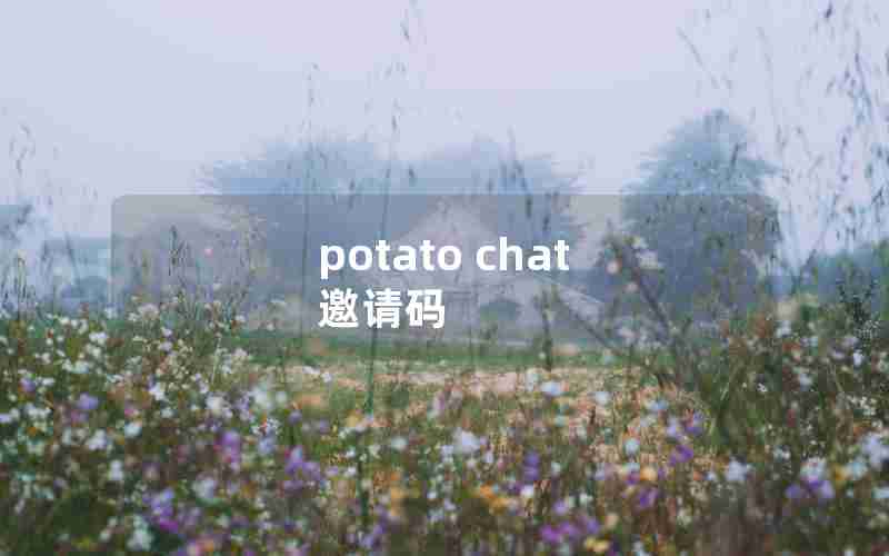 potato chat 邀请码