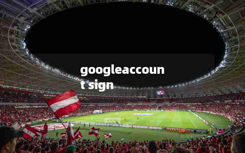 googleaccount sign