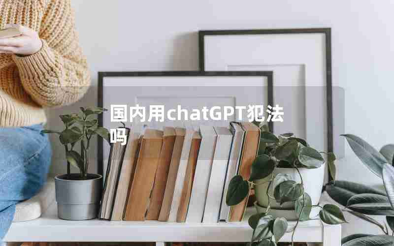 国内用chatGPT犯法吗