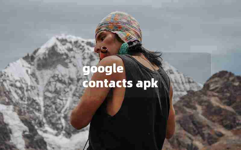 google contacts apk