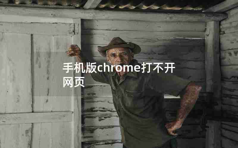 手机版chrome打不开网页