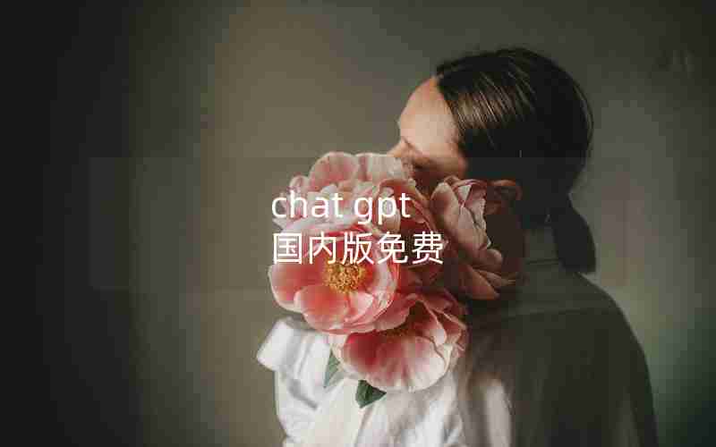 chat gpt 国内版免费