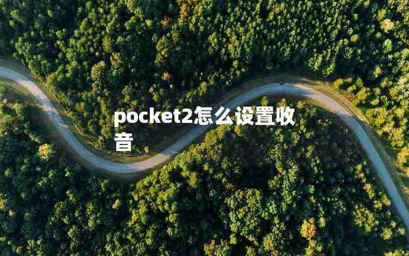 pocket2怎么设置收音