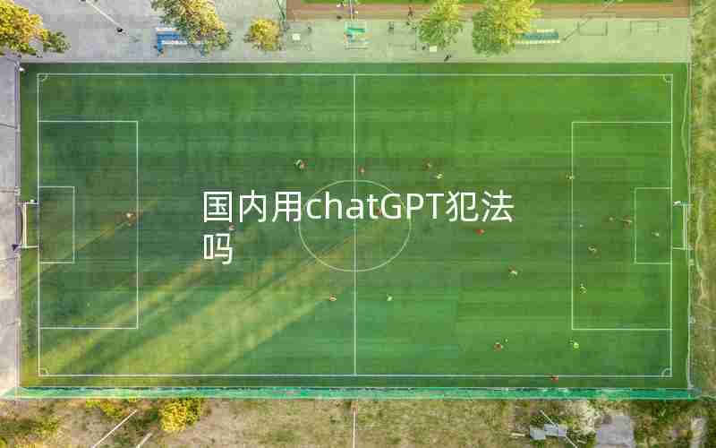 国内用chatGPT犯法吗