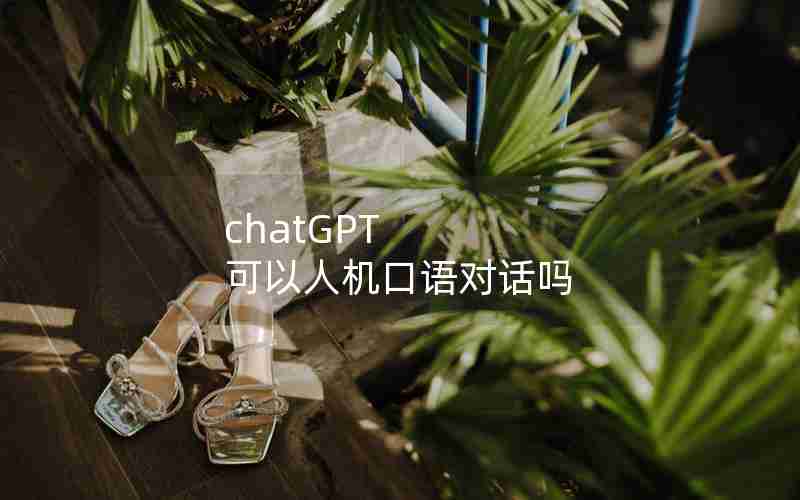 chatGPT 可以人机口语对话吗