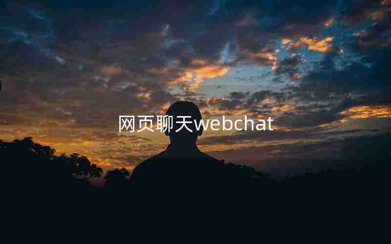 网页聊天webchat