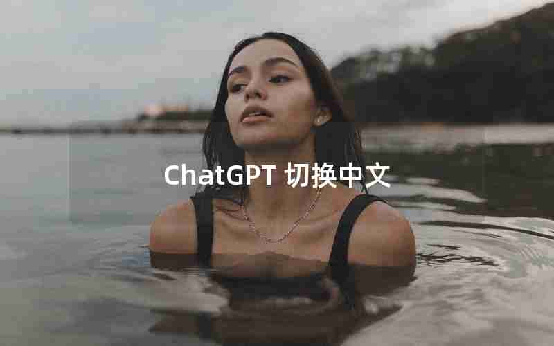 ChatGPT 切换中文