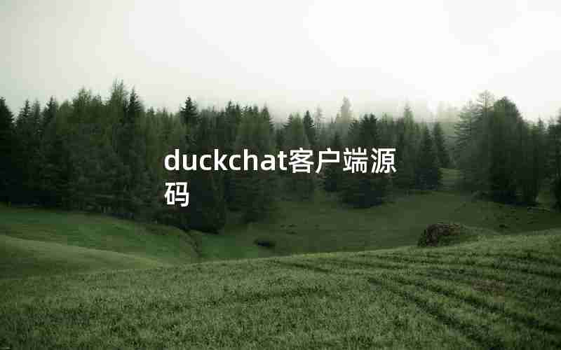 duckchat客户端源码