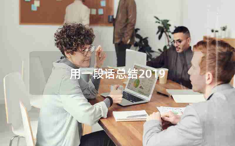 用一段话总结2019