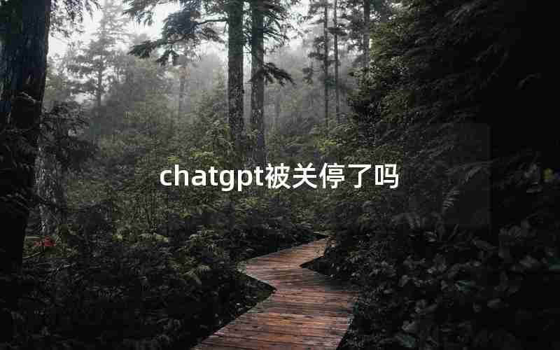 chatgpt被关停了吗