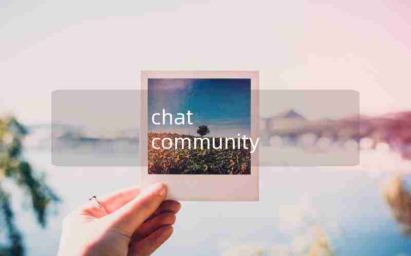 chat community