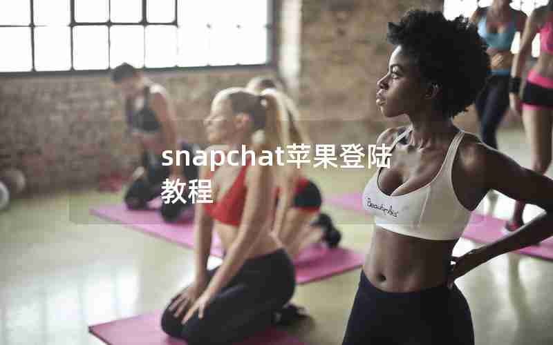 snapchat苹果登陆教程