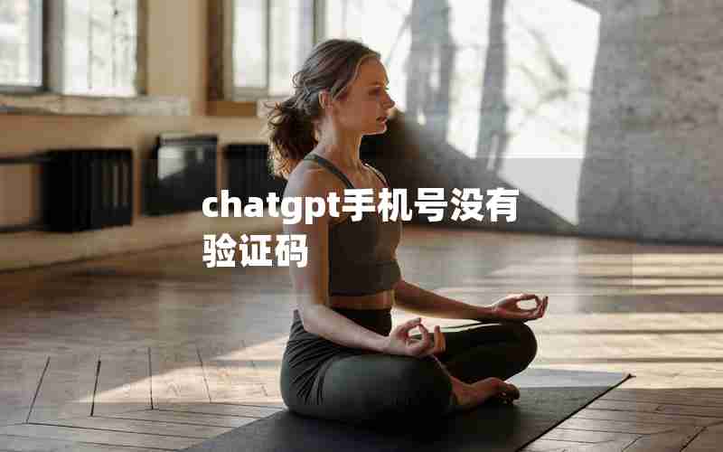 chatgpt手机号没有验证码