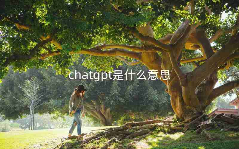 chatgpt是什么意思