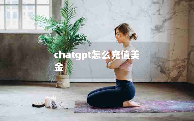 chatgpt怎么充值美金