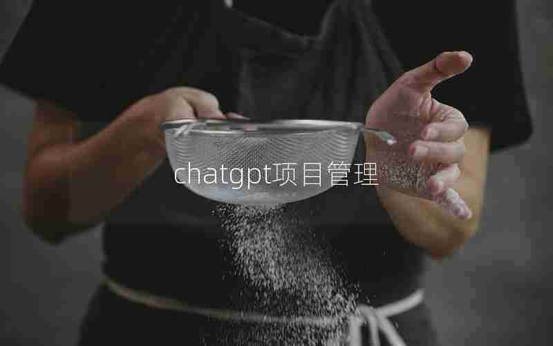 chatgpt项目管理