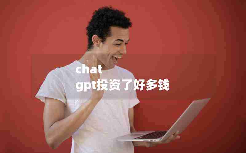 chat gpt投资了好多钱