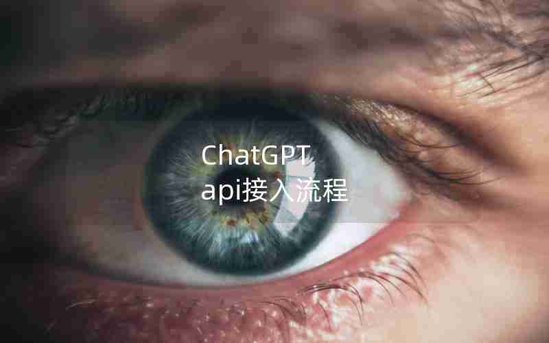 ChatGPT api接入流程