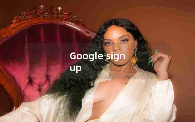 Google sign up