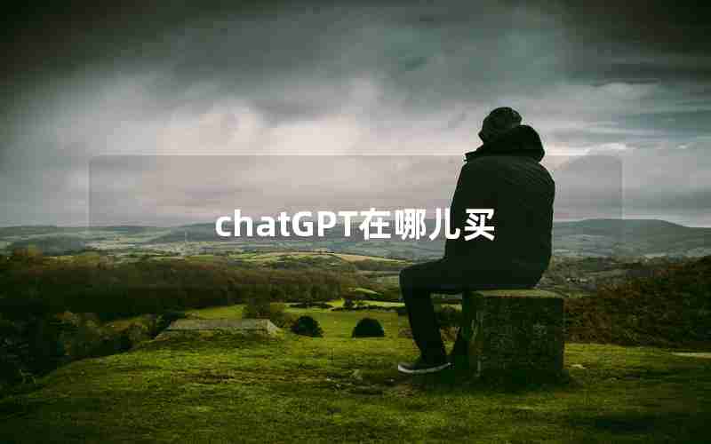 chatGPT在哪儿买