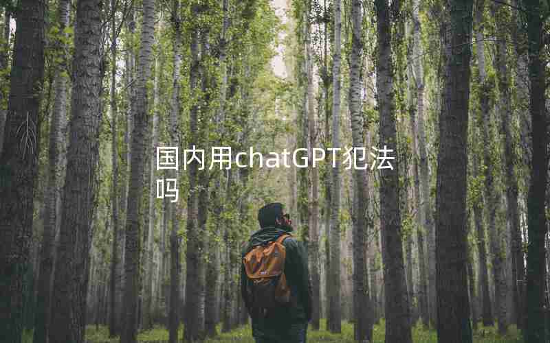 国内用chatGPT犯法吗