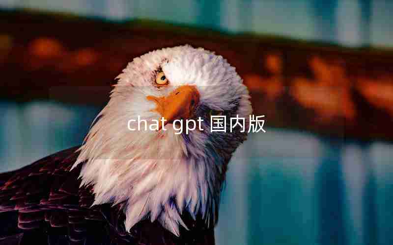 chat gpt 国内版